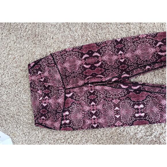 COLORFULKOALA WOMEN'S HIGH WAISTED SNAKE PRINT LEGGINGS XL - Picture 2 of 2